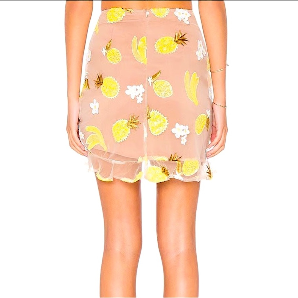For love & lemons fruit punch mini skirt - Picture 4 of 5